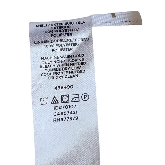 Ann Taylor size 4 blue white plaid midi wrap dress preppy festival ethereal - Picture 5 of 10